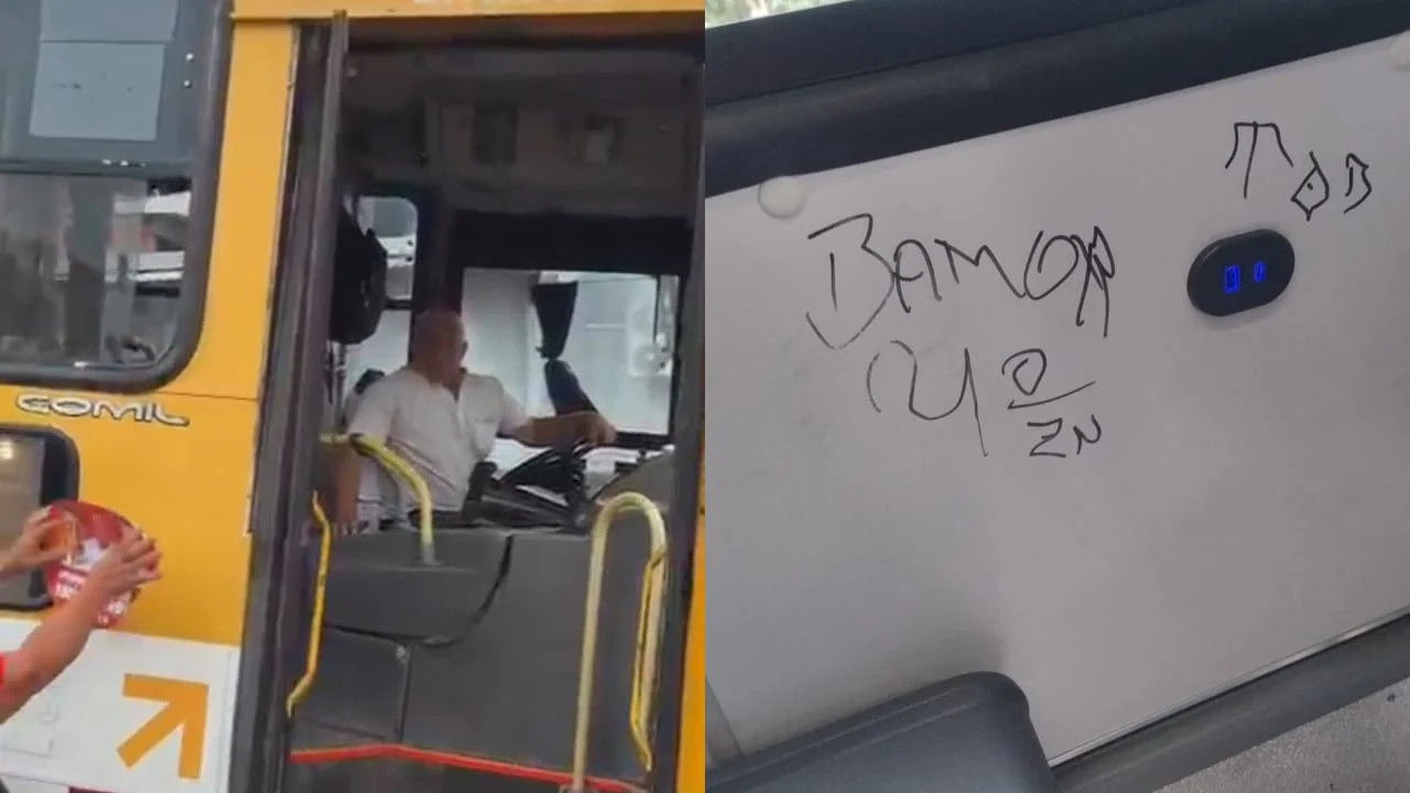 Frota recém-entregue em Salvador é alvo de pichação e danos aos veículos